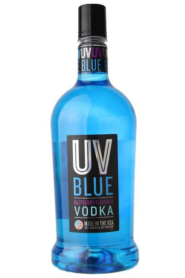 UV Blue Raspberry Vodka 1.75L | 4x Distilled Flavored Vodka – The ...