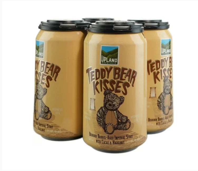 Upland Bourbon Barrel Teddy Bear Kisses Cacao & Hazelnut 4Pk