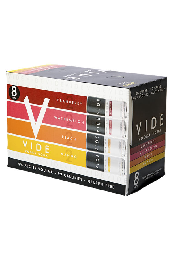 Vide Vodka Soda Variety