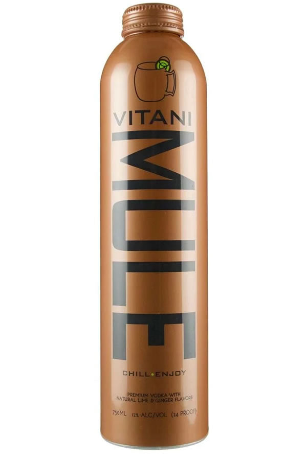 MOLYNEUX VIVRE モリニュー　ヴィーヴ Vitani Mule 750ML | Premium RTD Moscow Mule, 12% ABV – The Liquor Barn