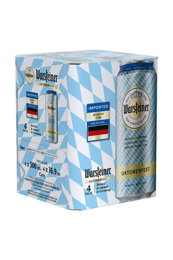 Warsteiner Oktoberfest 4Pk