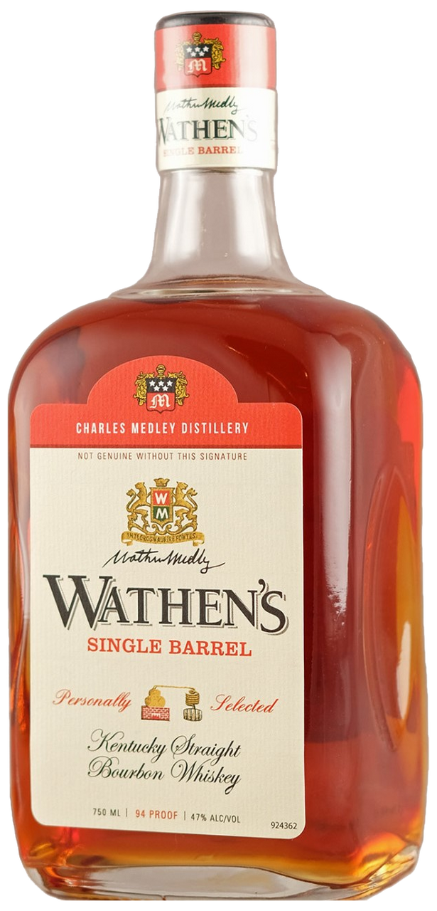 Wathens Single Barrel Bourbon 750ML
