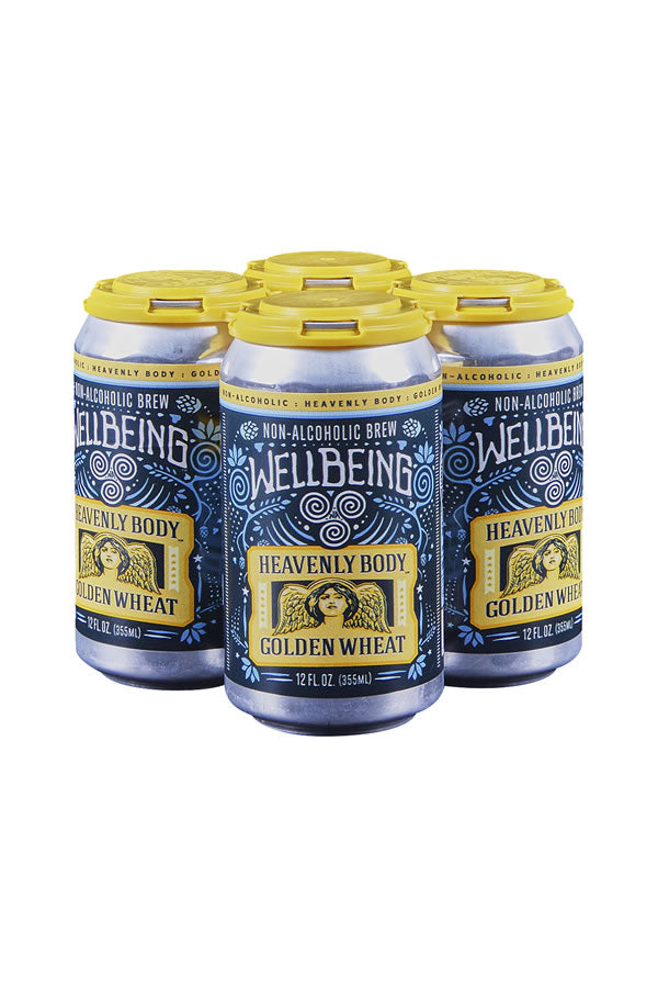 WellBeing Heavenly Wheat Golden Wheat Non-Alcoholic Beer