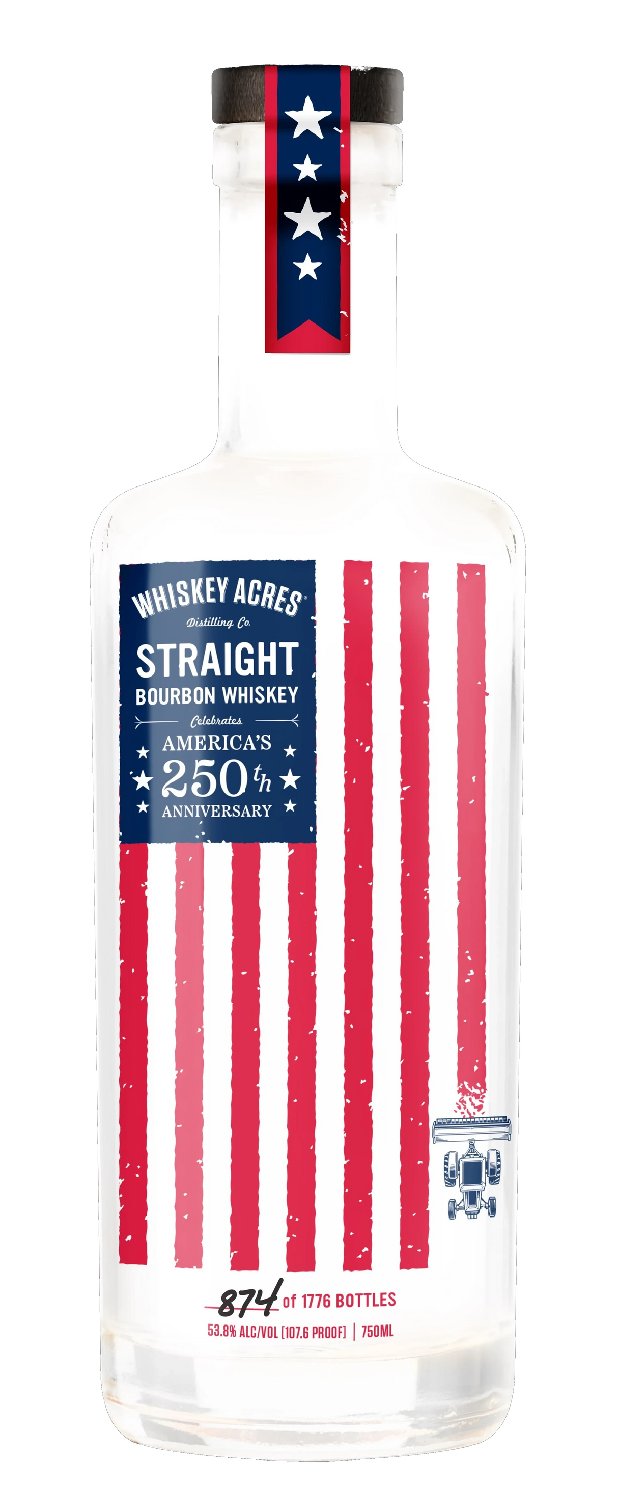 Whiskey Acres Farm Crafted America 250 Bourbon 750ML