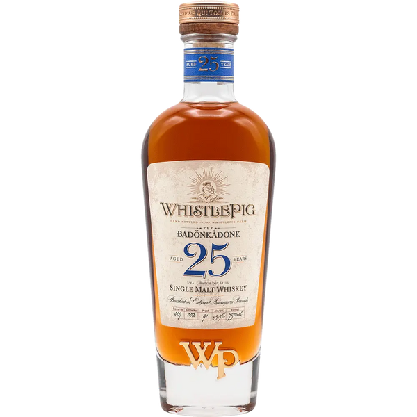 WhistlePig 25 Year Badonkadonk 750ml | Cab Barrel Finish – The