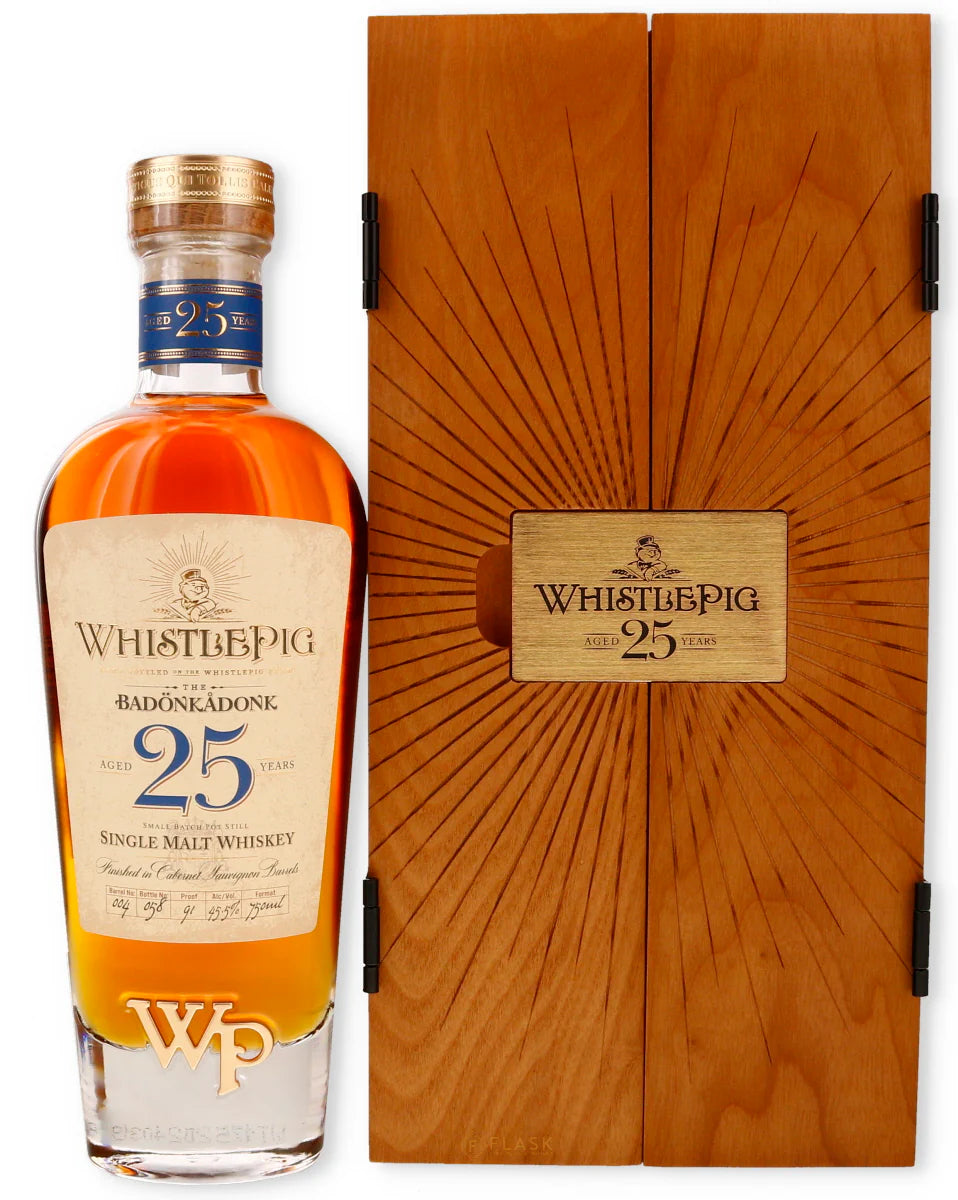 WhistlePig 25 Year Single Malt Badonkadonk 750ML