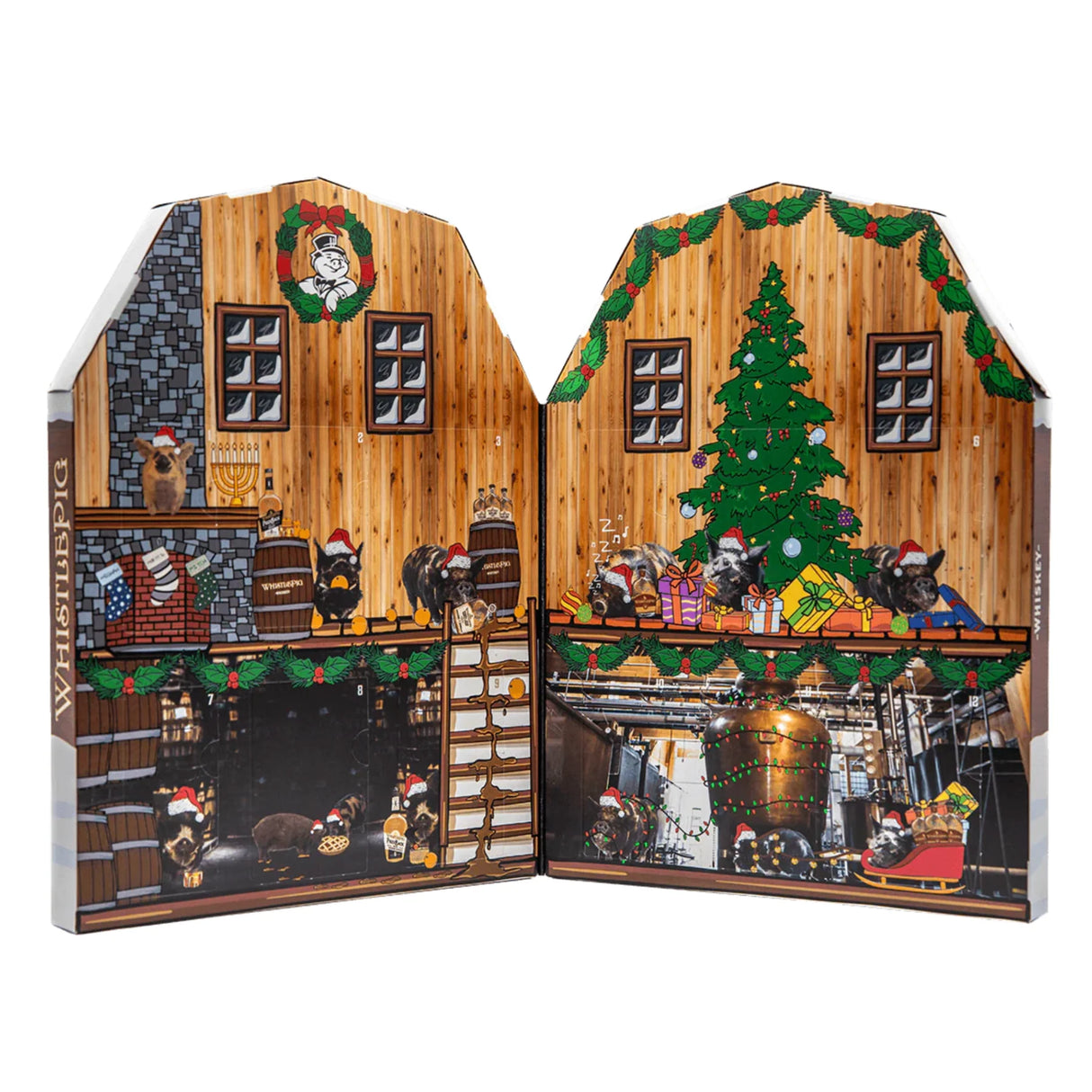 Whistlepig Hogidays Advent Calendar 12Pk
