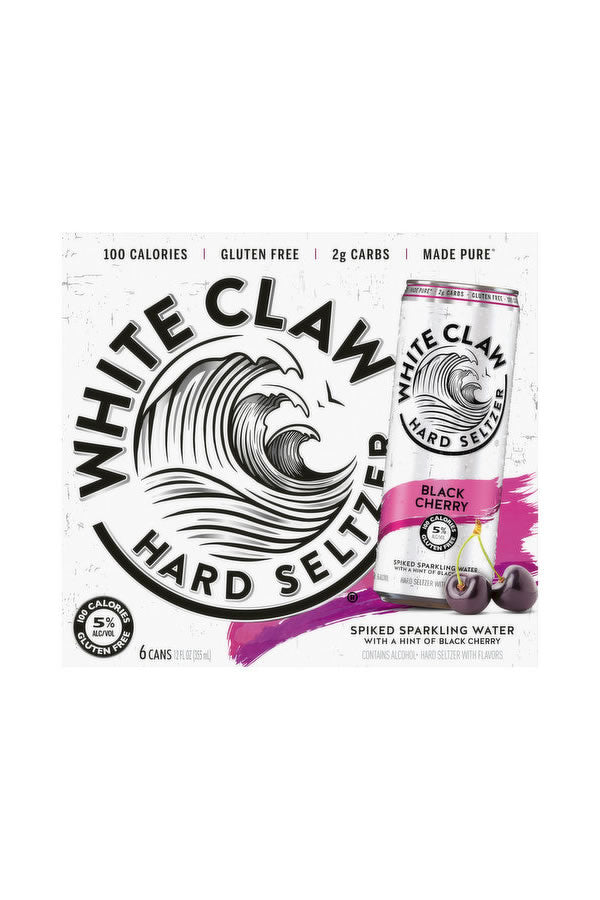 White Claw Hard Seltzer Black Cherry