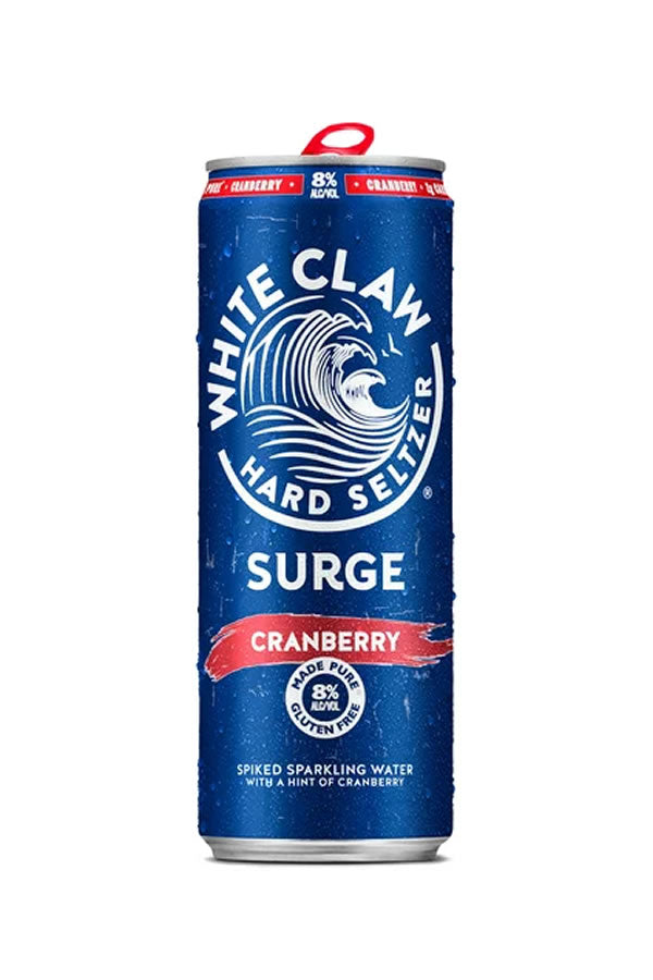 White Claw Hard Seltzer Surge Cranberry