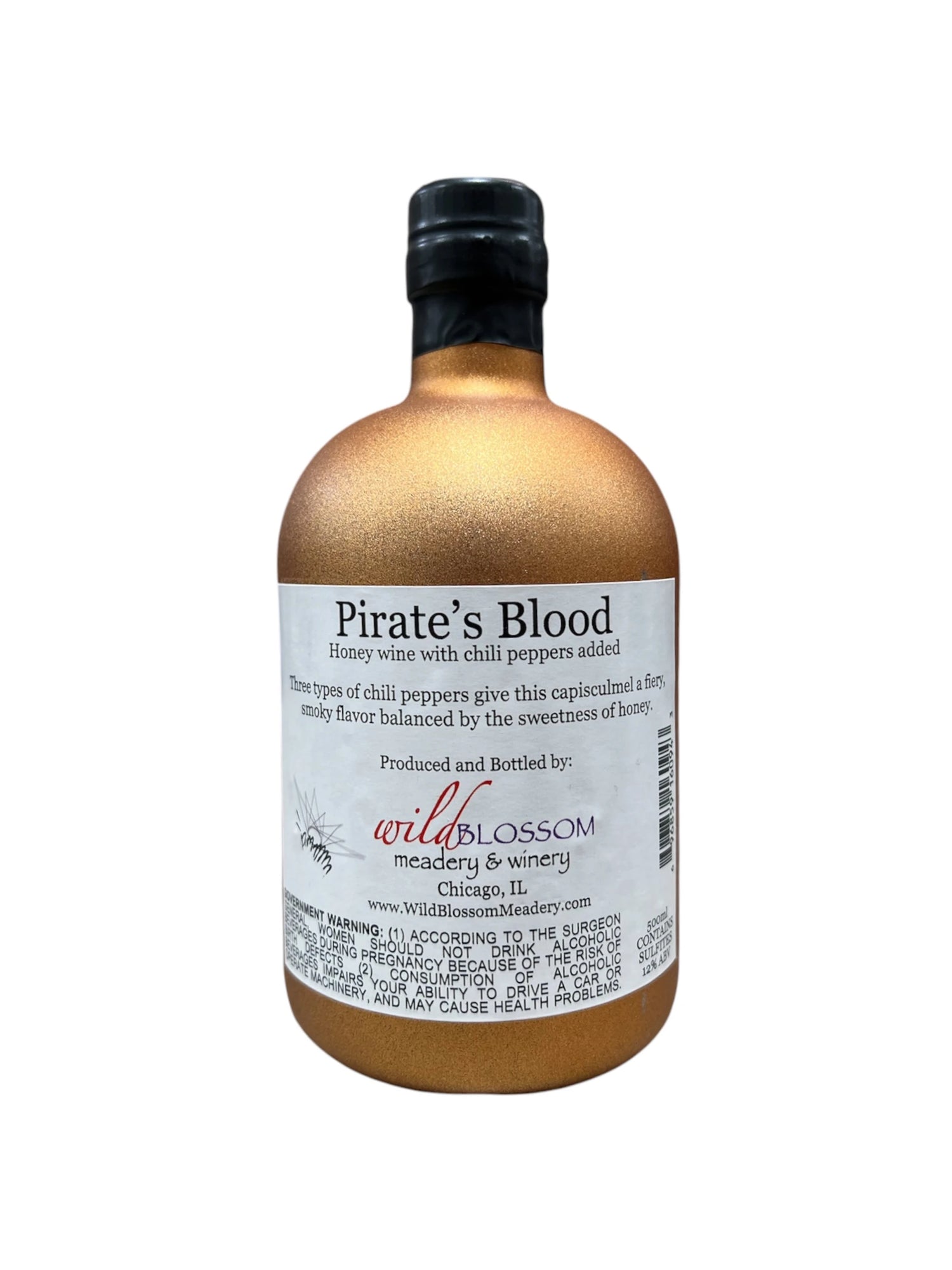 Wild Blossom Pirate's Blood Chili Pepper Mead 500ML