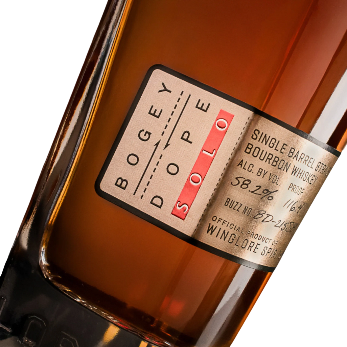 Winglore Bogey Dope Solo Bourbon 750ML