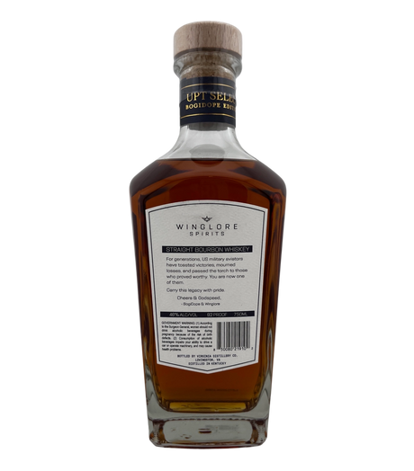 Winglore Bogey Dope UPT Bourbon 750ML