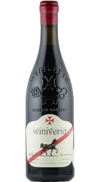Winiveria Khvanchkara Wine 750ml | Georgian Semi-Sweet – The