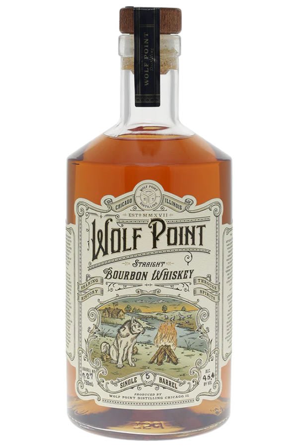 Wolf Point Bourbon 750ml | Chicago Small-Batch Straight Bourbon – The ...
