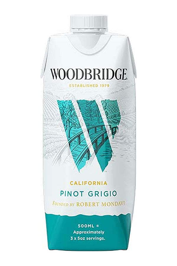 Woodbridge Pinot Grigio Tetra 500ML | 88-Pt California Wine – The