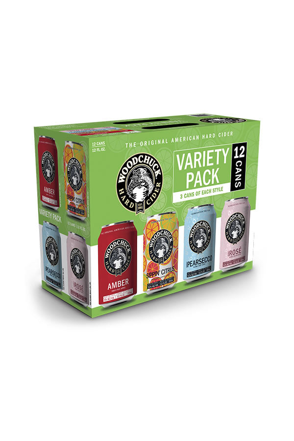 Woodchuck Variety 12 Pack | Original Vermont Hard Cider – The