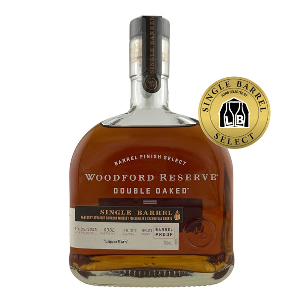 Woodford Reserve Double Oaked 700m　バーボン Woodford Reserve Liquor Barn Double Oaked Barrel Proof 750ML – The