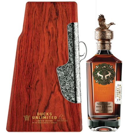 World Whiskey Society Ducks Unlimited 10 Year Bourbon 750ML - Bourbon | Shop Online at The Liquor Barn