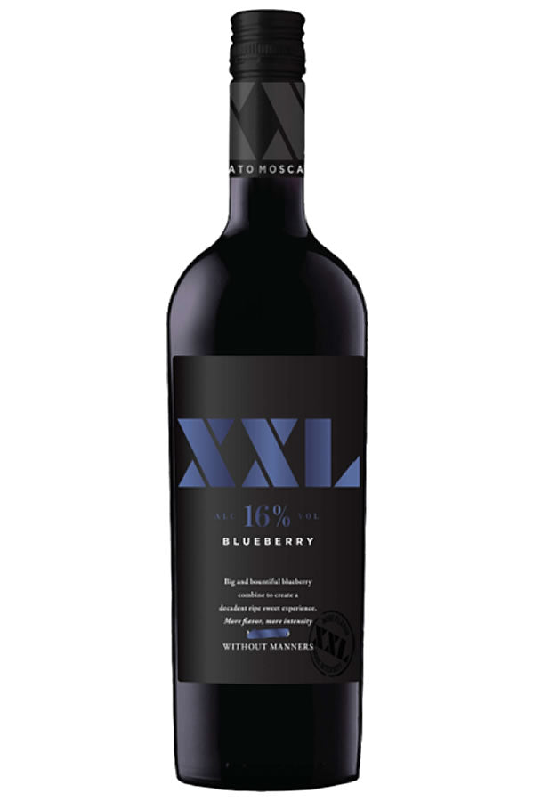 XXL Blueberry Moscato 750ml | Fortified Moldovan Fruit Wine – The