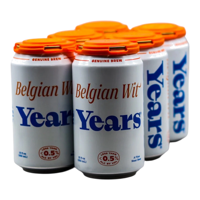 Years Non-Alcoholic Belgian Wit 6Pk - Non-alcoholic Beer | Shop Online at The Liquor Barn