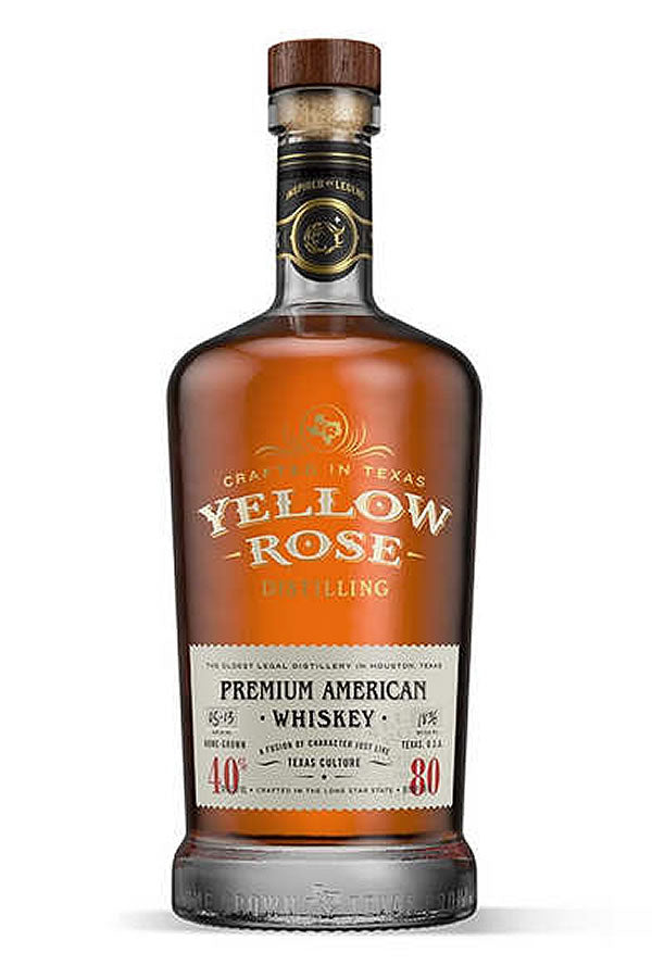 Yellow Rose Premium American Whiskey 750ML | Texas Pot-Distilled
