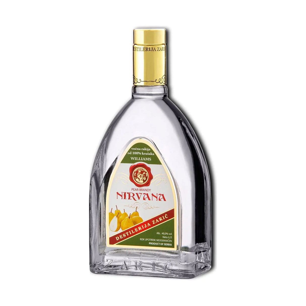Zaric Nirvana Williams Pear Brandy 750ML