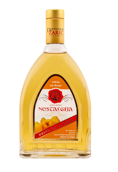Zaric Nostalgia Quince Brandy 700ML | 3-Year Oak Aged – The Liquor