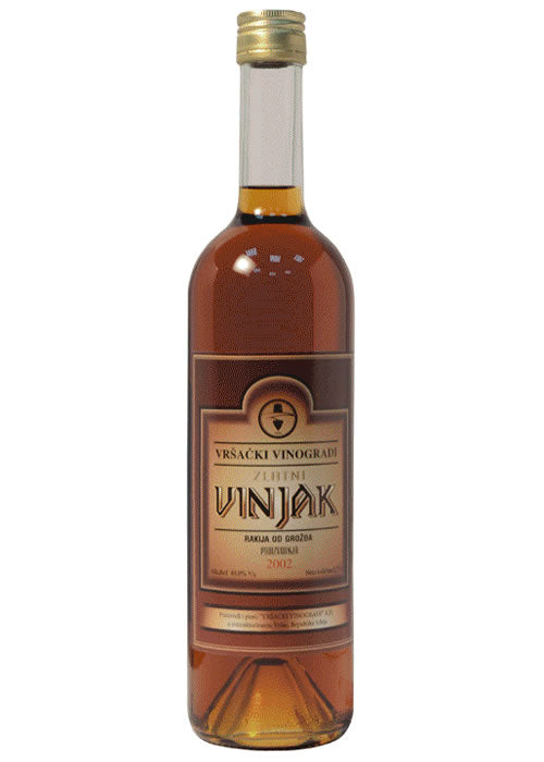Zlatni Vinjak 750ML | Serbian Oak-Aged Brandy by Rubin – The