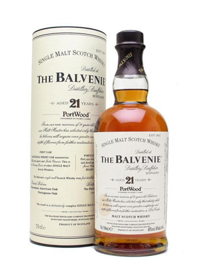 Balvenie 21 Years Old