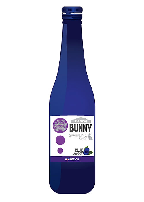 Banzai Bunny Sparkling Blueberry Sake