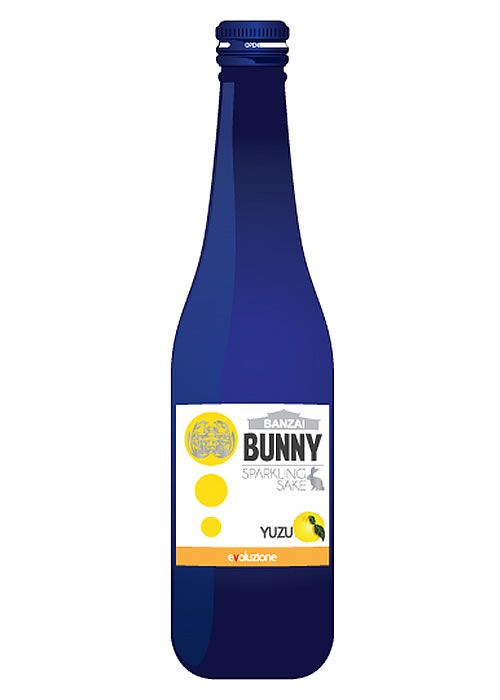 Banzai Bunny Sparkling Yuzu Sake 300ML | Nara Brewery – The Liquor