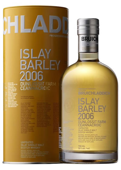 Bruichladdich Barley Dunlossit Farm 2006