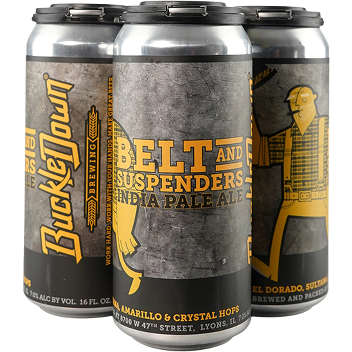 Buckledown Belt & Suspenders 6Pk bottle | Buy at Liquor Barn