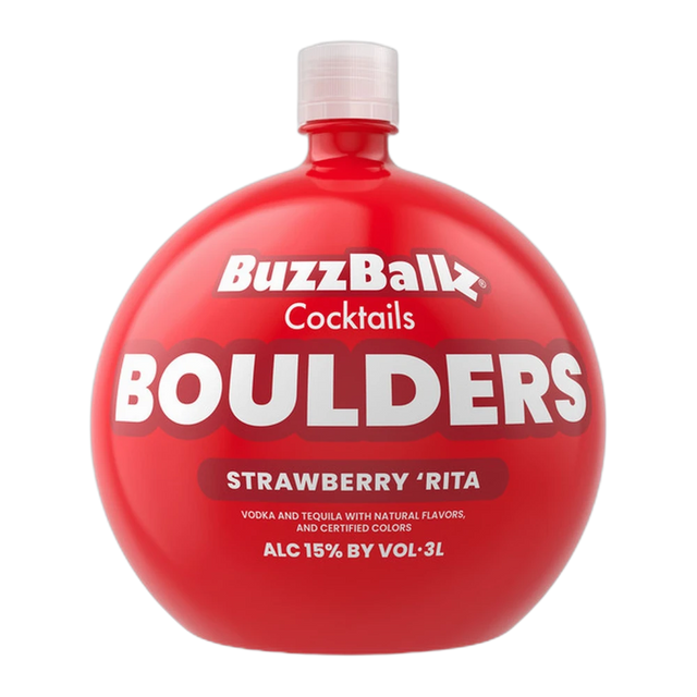 Buzzballz Boulders Strawberry Rita 3L bottle | Buy at Liquor Barn