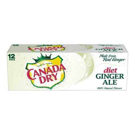 Canada Dry Zero Sugar Ginger Ale 12Pk Cans | Buy at Liquor Barn