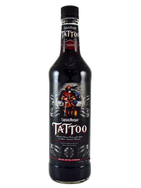 キャプテンモルガンタトゥー Captain Morgan Tattoo 750ML – Liquor Barn