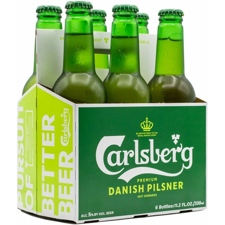 Carlsberg Pilsner 6Pk bottle | Buy at Liquor Barn