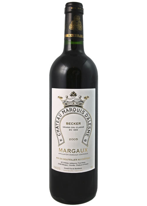 Chateau Marquis d'Alesme Margaux 2005 750ml | 3rd Growth – The