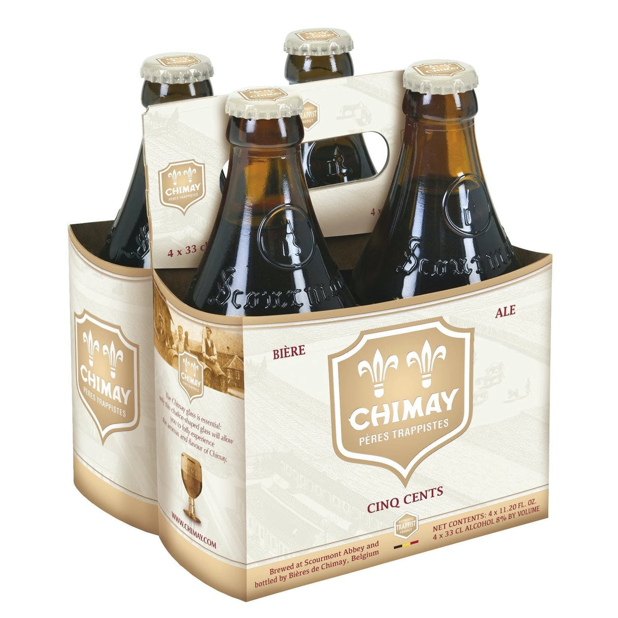Chimay Cinq Cents 4Pk bottle | Buy at Liquor Barn