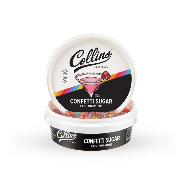 Collins Confetti Sugar Rimmer 4OZ | Buy at Liquor Barn