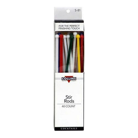 Collins Plastic Stir Rods | Buy at Liquor Barn