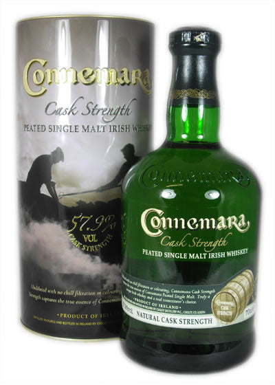 Connemara Cask Strength Peated Irish Single Malt 750ML – The
