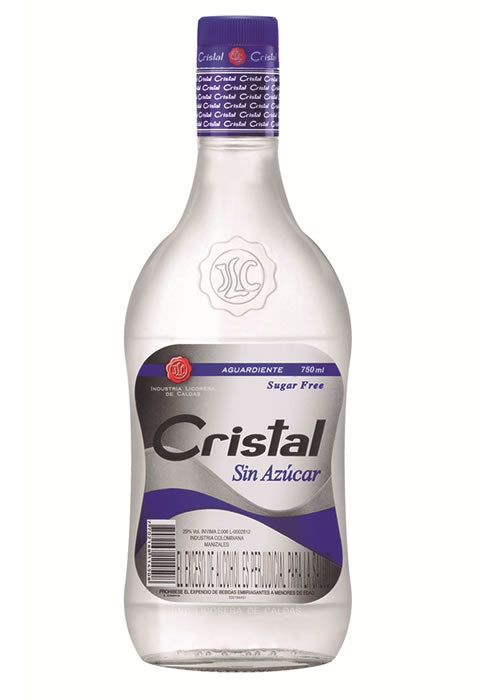 Cristal Aguardiente Sin Azucar