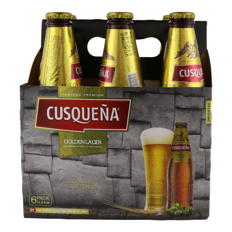 Cusquena Golden Lager 6Pk bottle | Buy at Liquor Barn
