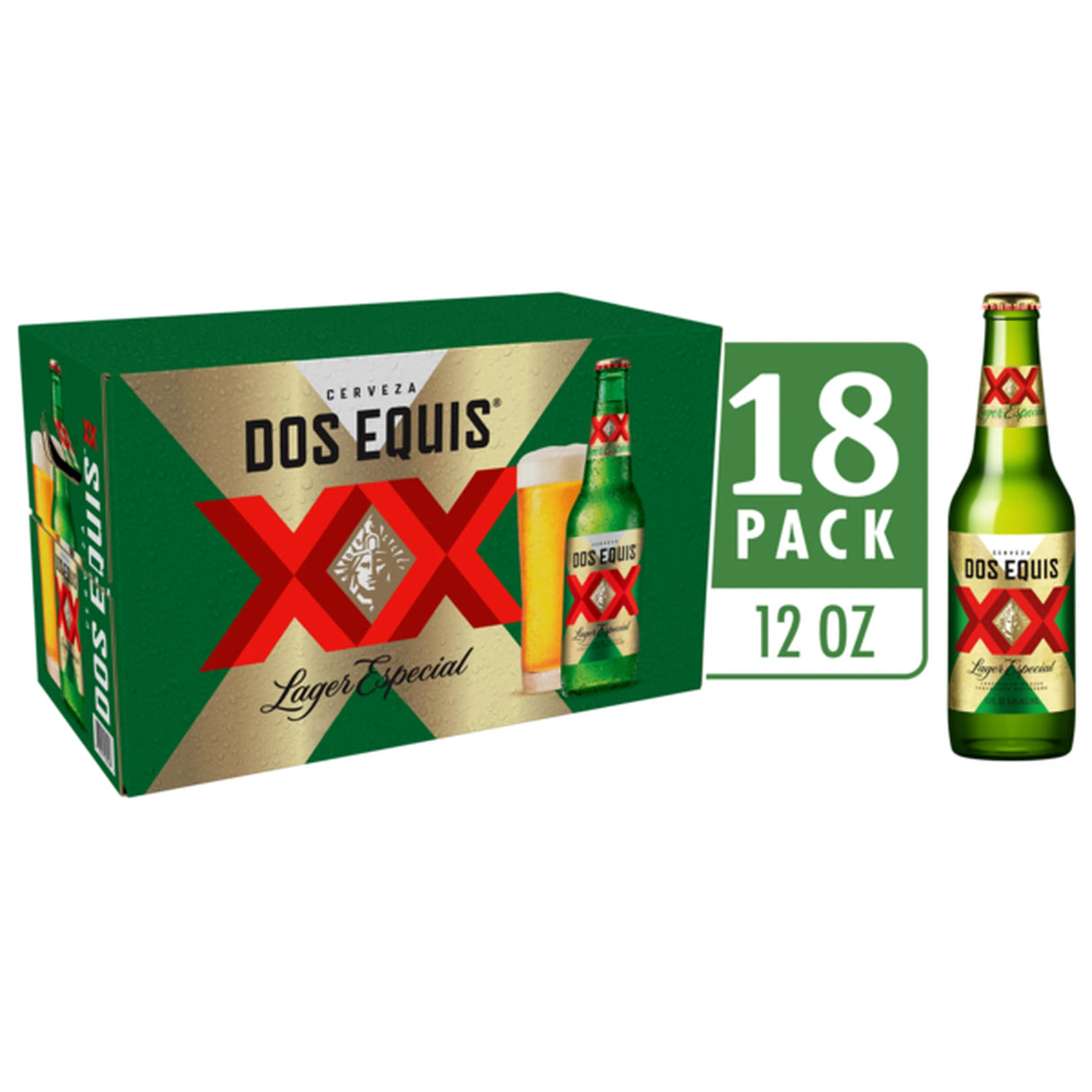 Dos Equis Lager 18Pk Cans bottle | Buy at Liquor Barn