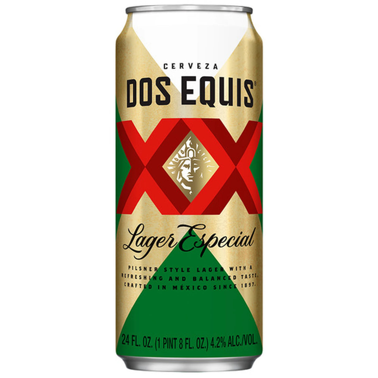 Dos Equis Lager 24OZ Can bottle | Buy at Liquor Barn