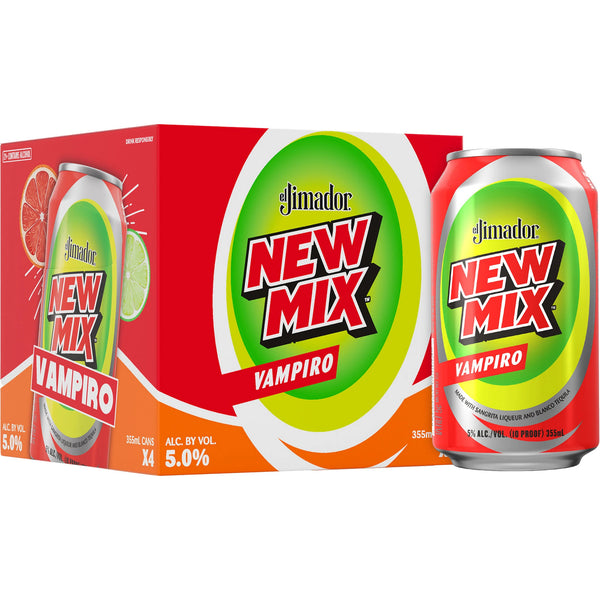 El Jimador New Mix Vampiro 4Pk | Tequila RTD Cocktail – The Liquor