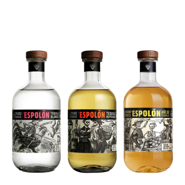 Espolon Tequila Flight: Blanco, Reposado and Anejo