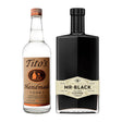 Espresso Martini Kit: Tito's vodka and Mr. Black coffee liqueur