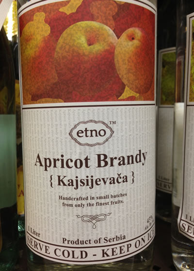 Etno Apricot Brandy